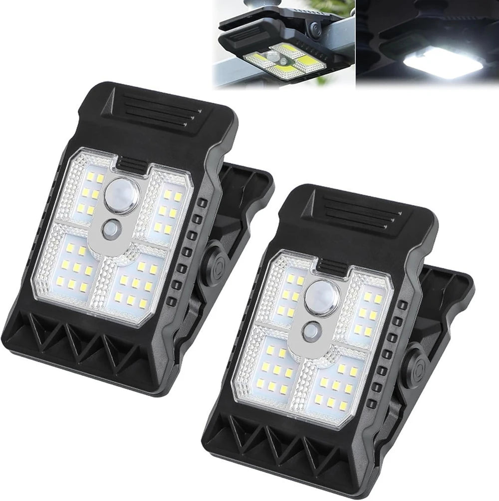 Solar Motion Sensor Clip Lights