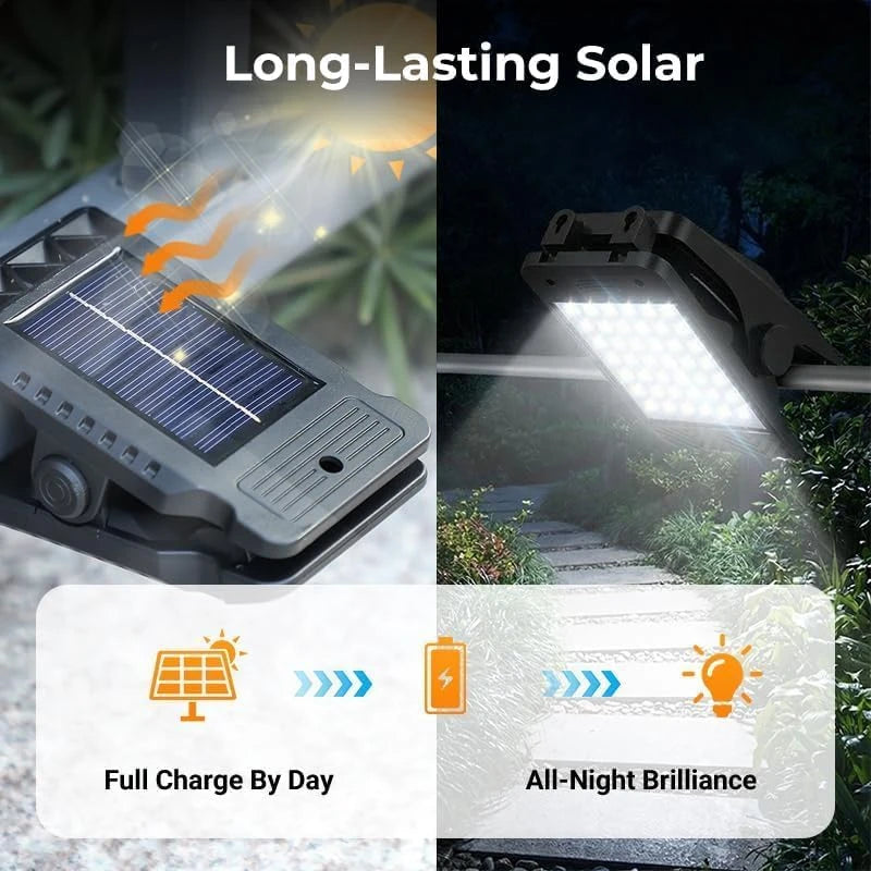 Solar Motion Sensor Clip Lights