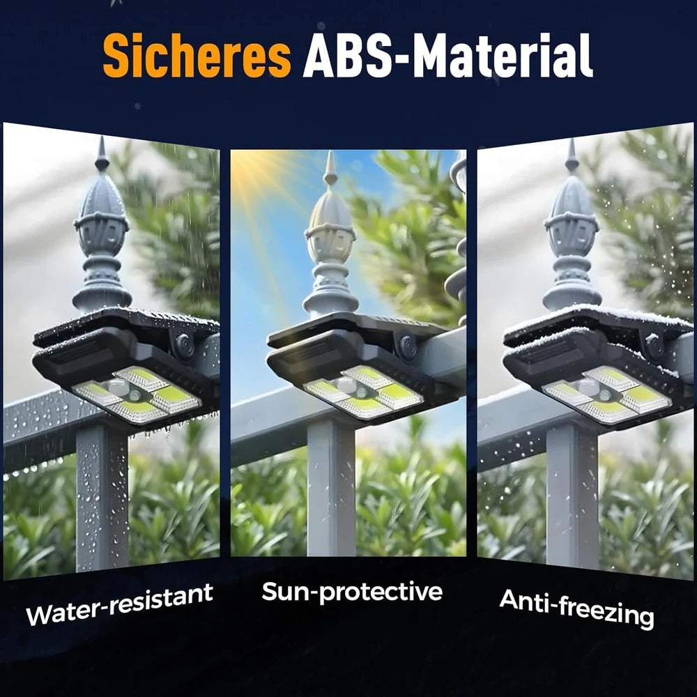Solar Motion Sensor Clip Lights