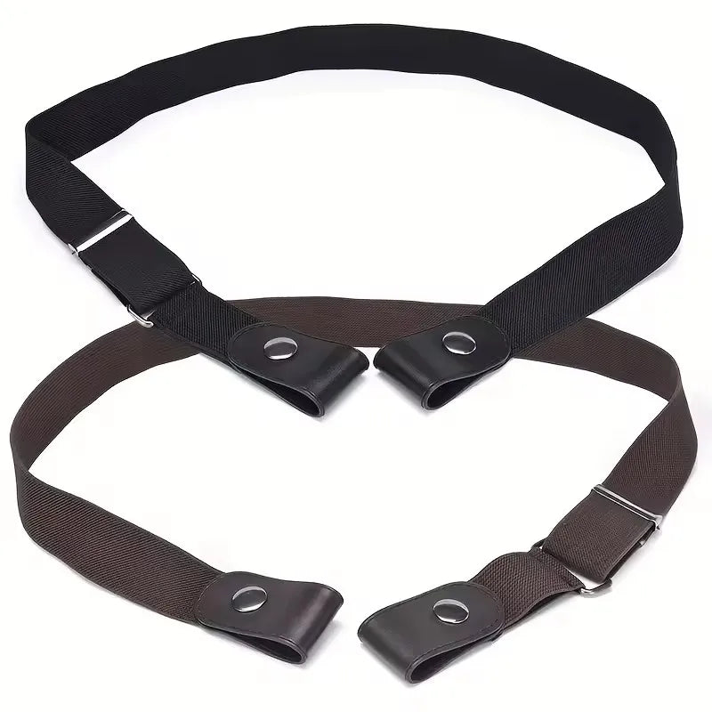 Buckle-Free Stretch Belt Set