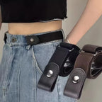 Buckle-Free Stretch Belt Set