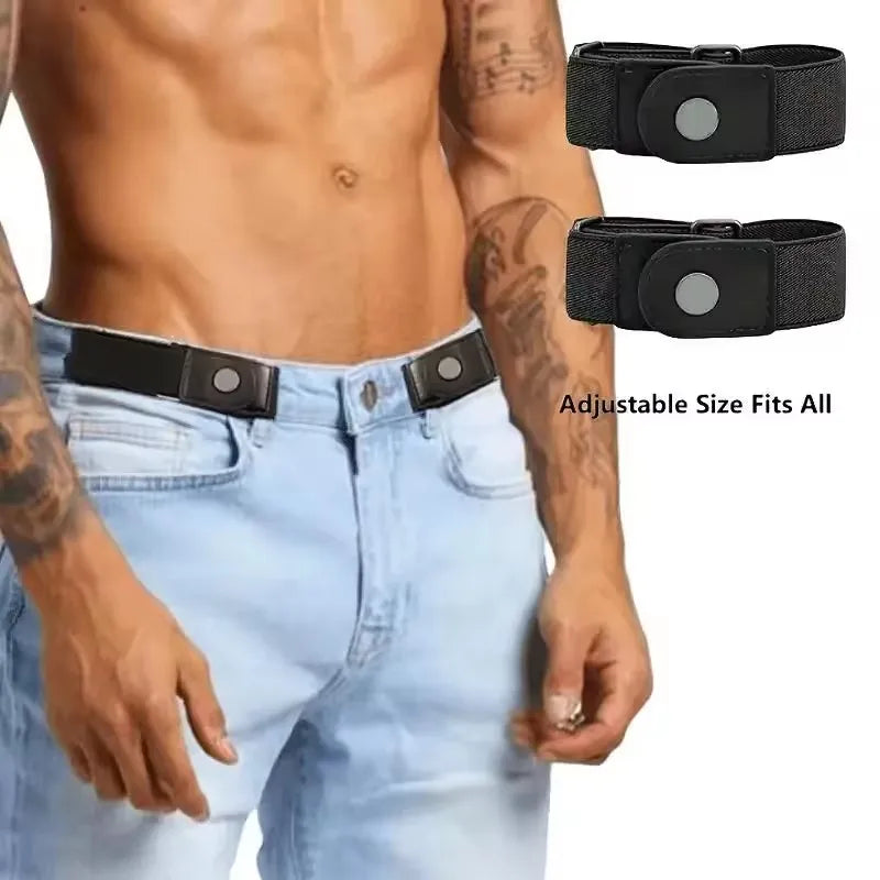 Buckle-Free Stretch Belt Set