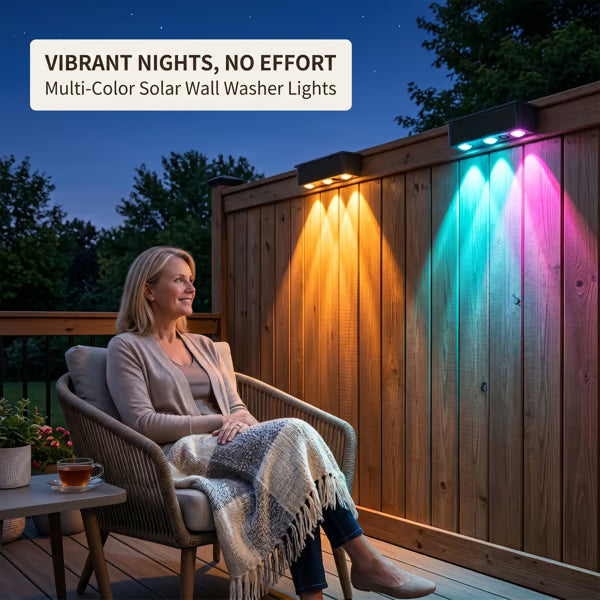 NIORSUN Solar Fence Lights