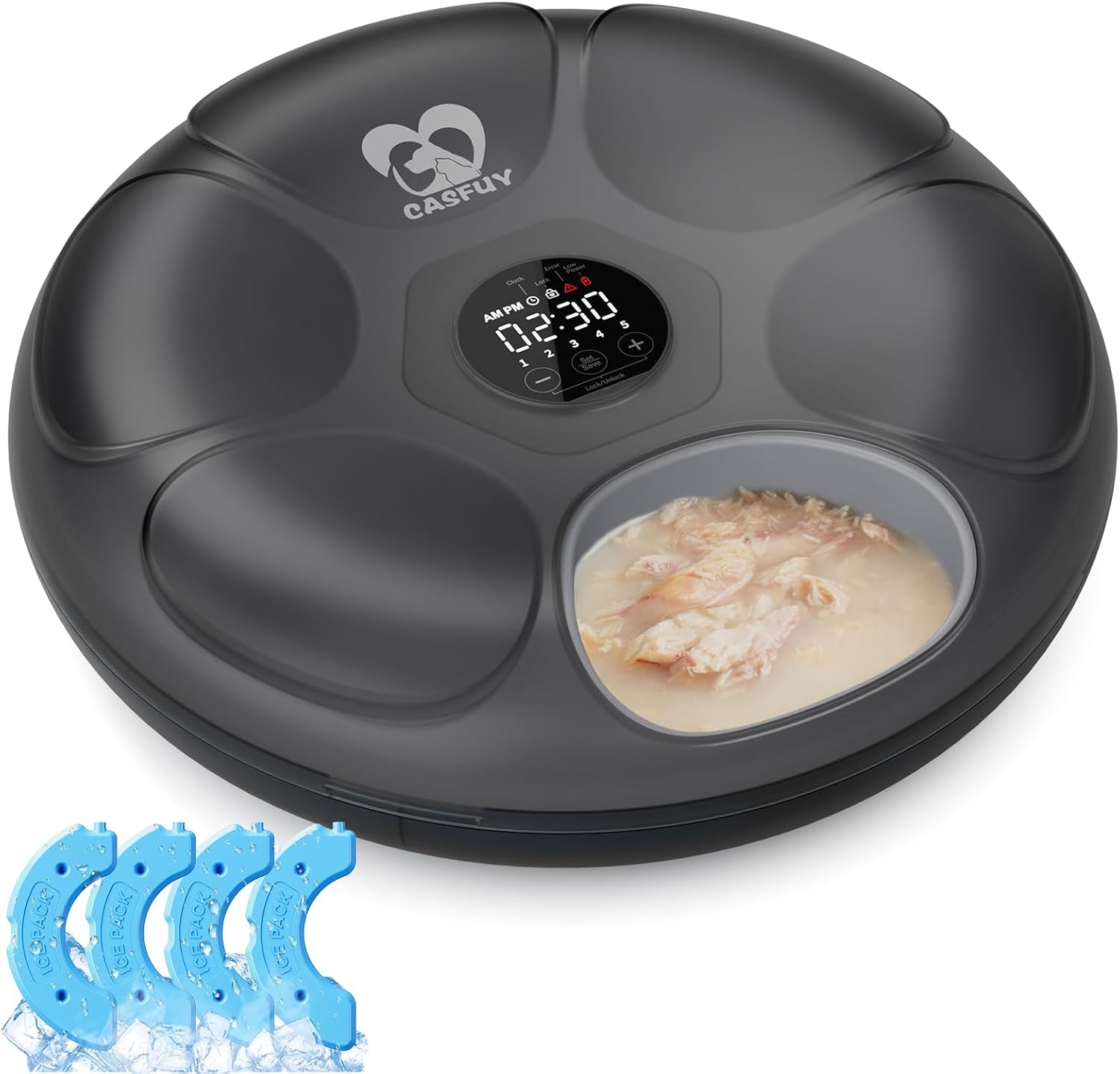 Cordless Cat Food Dispenser