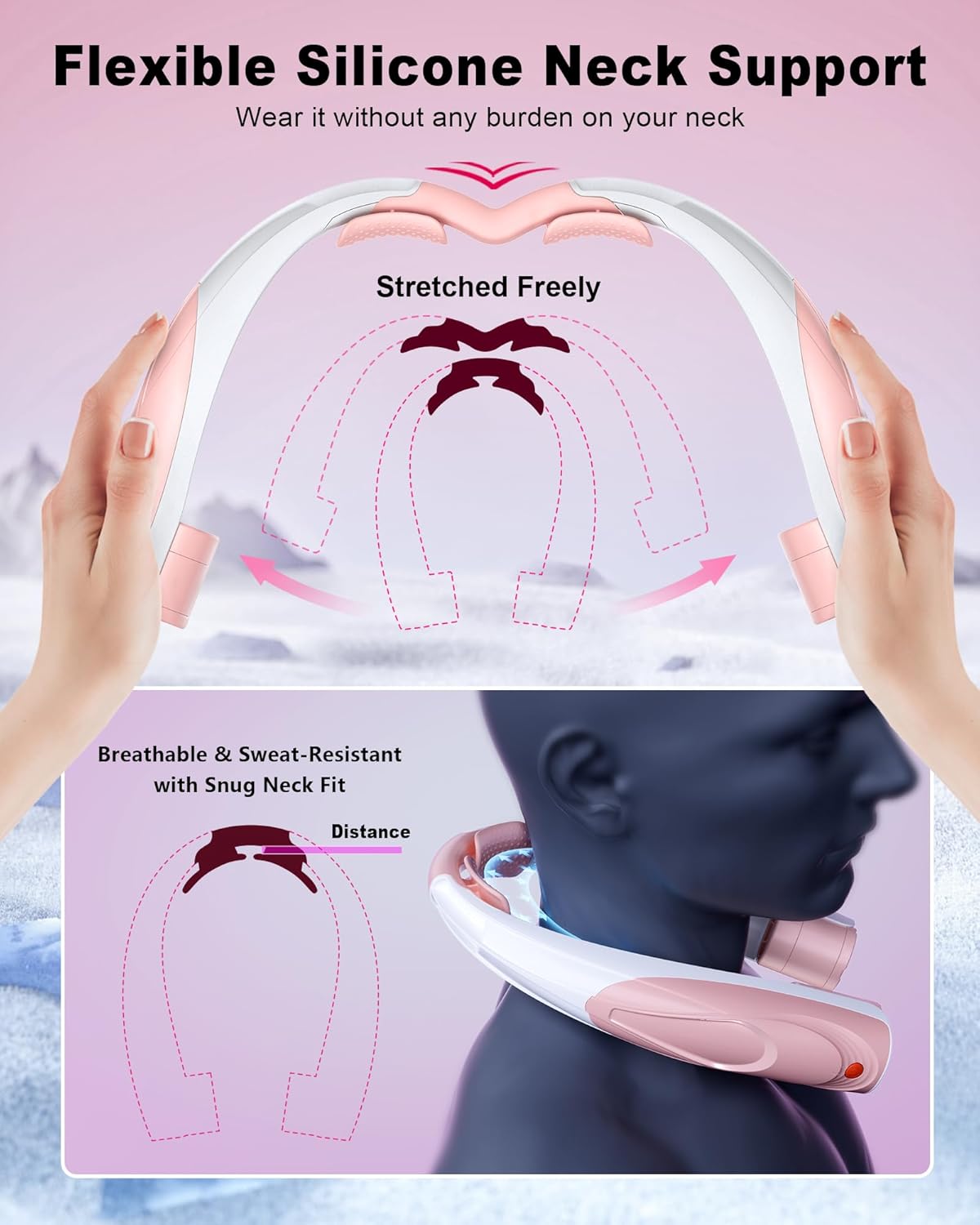 BreezeWear Hands-Free Neck Fan