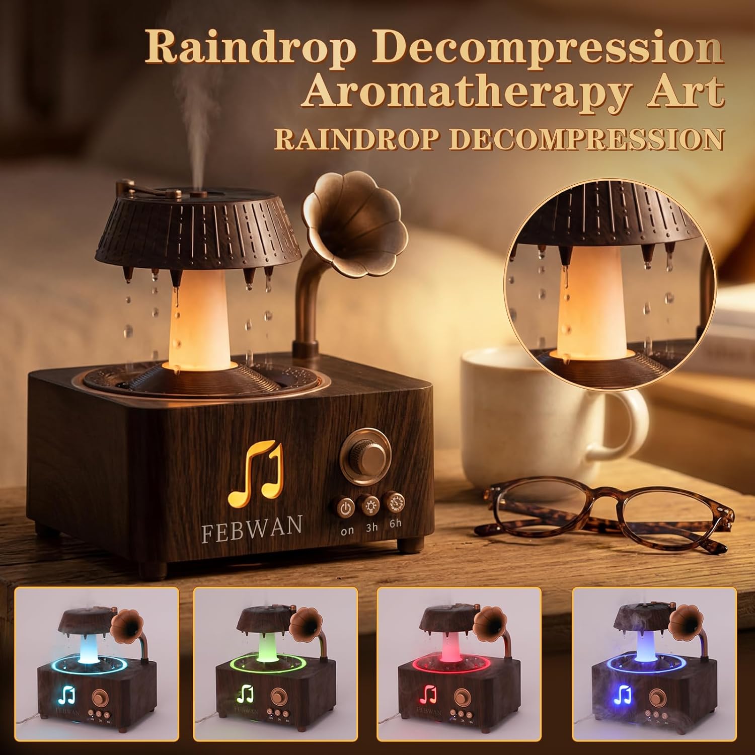 Relaxing Aroma Sound Diffuser