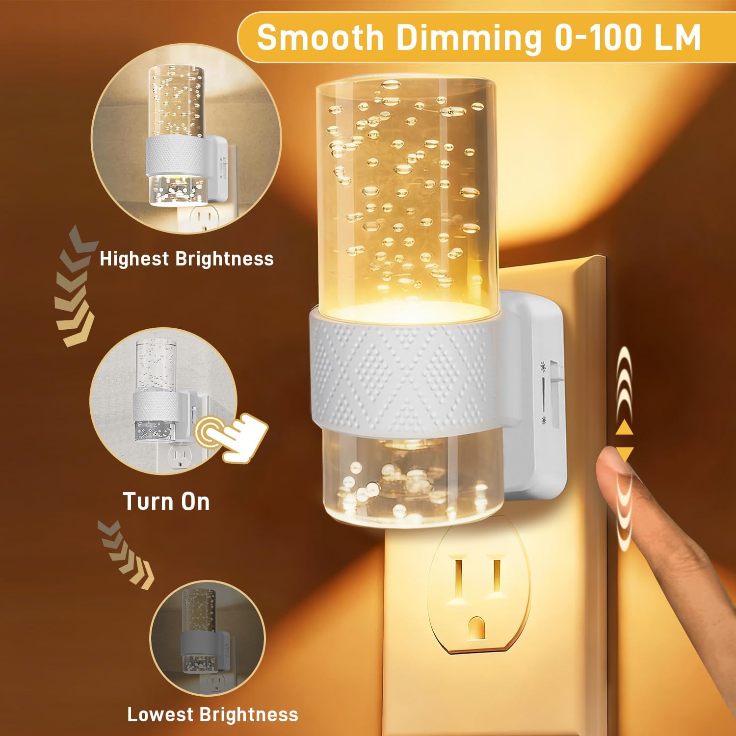 Soft Glow Night Light Duo