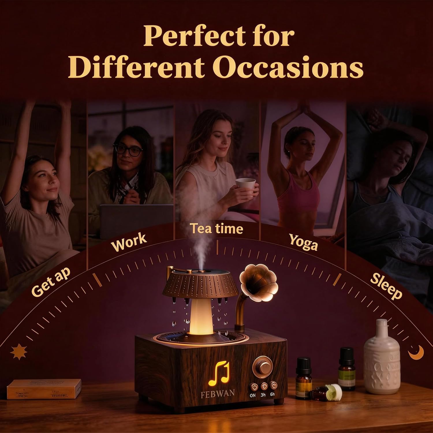 Relaxing Aroma Sound Diffuser