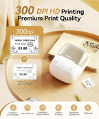 Gold Bluetooth Label Maker
