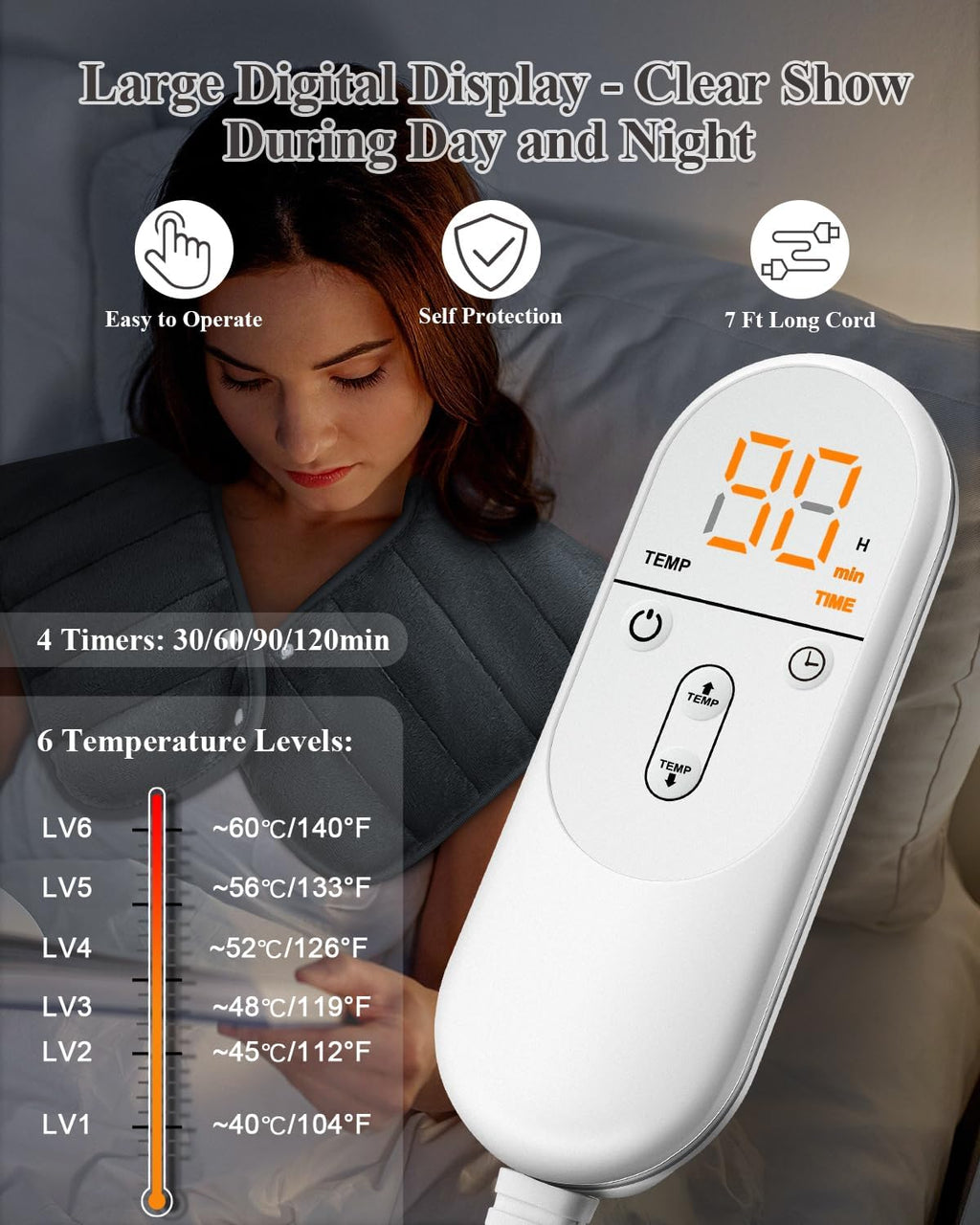 Cozy Comfort Heated Wrap