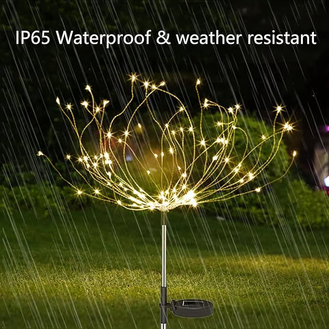 Solar Firework Garden Lamp