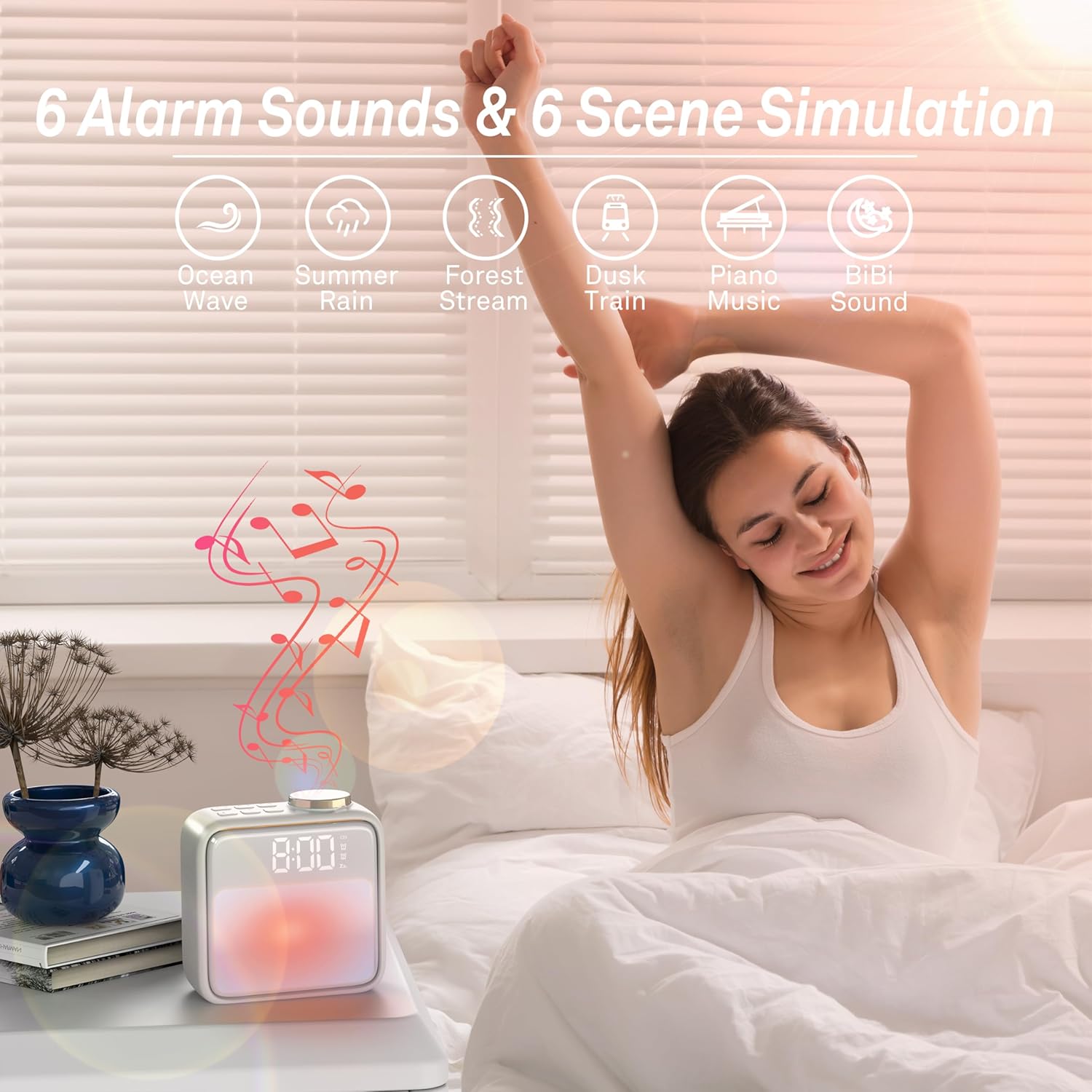 DreamGlow Wake-Up Clock