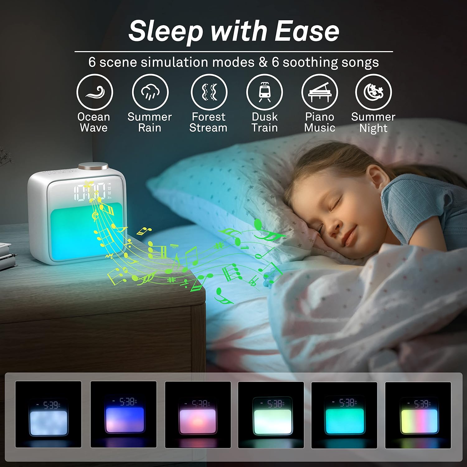 DreamGlow Wake-Up Clock
