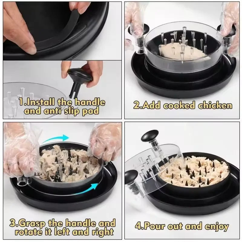 Easy Kitchen Meat Shredder