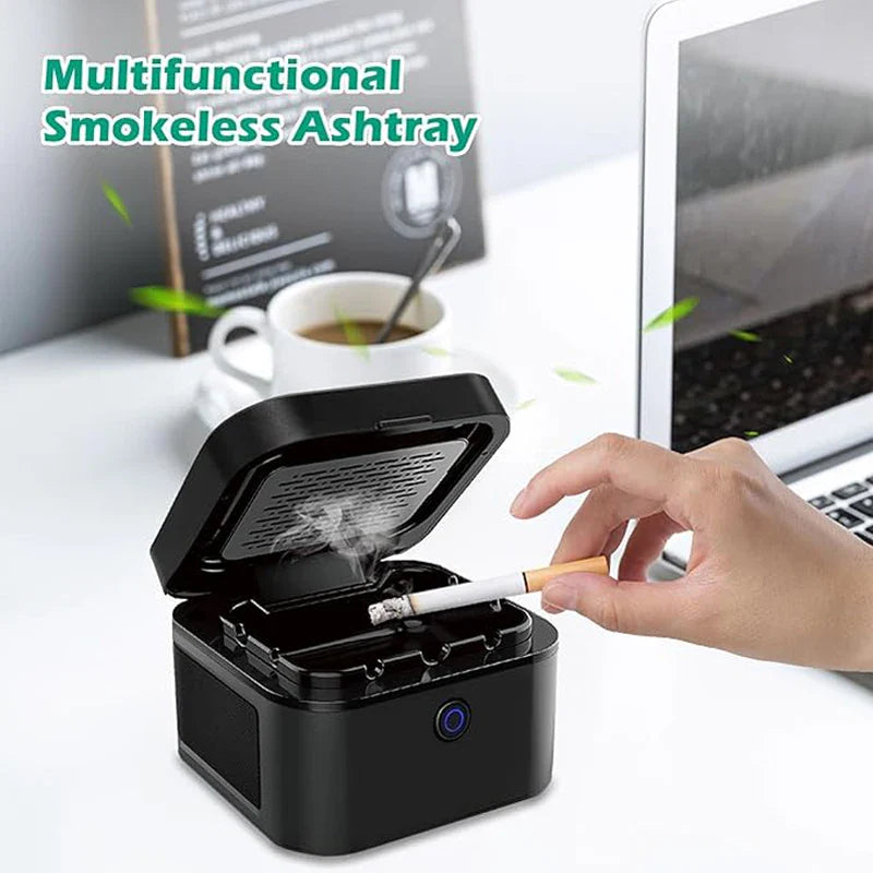 USB Chargeable Smokeless Ashtray