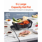 Double Delight Electric Hot Pot