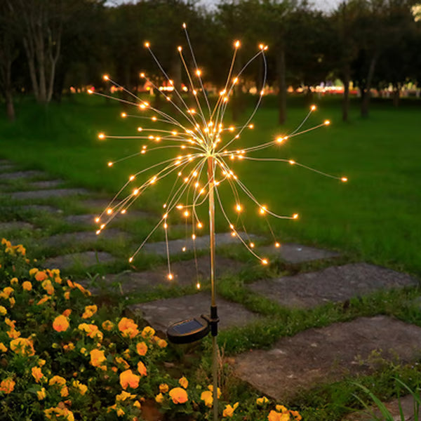 Solar Firework Garden Lamp